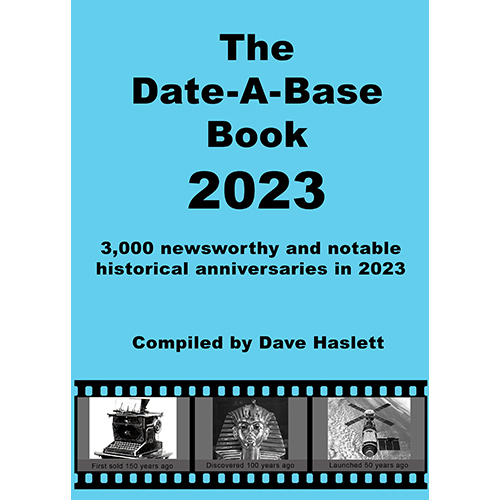 The Date-A-Base Book 2023 front cover