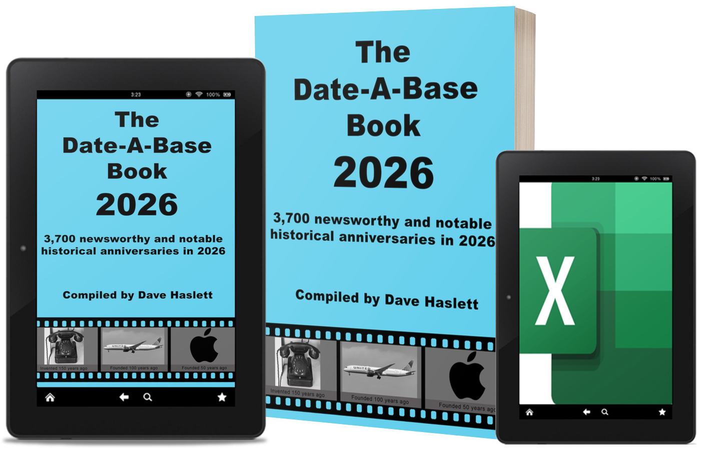 The Date-A-Base Book 2026 | Historical Anniversaries in 2026