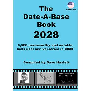 The Date-A-Base Book 2028 front cover | published by ideas4writers