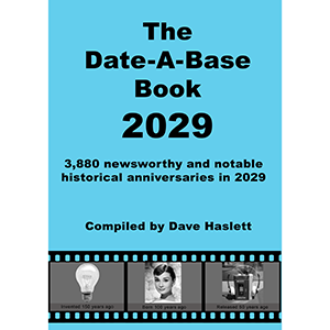 The Date-A-Base Book 2029 front cover | published by ideas4writers