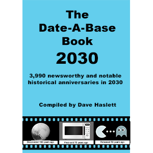 The Date-A-Base Book 2030 front cover.